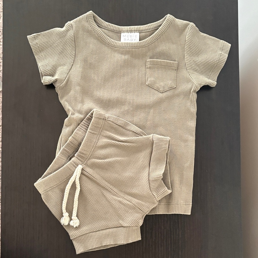 Mebie Baby Green Marching set